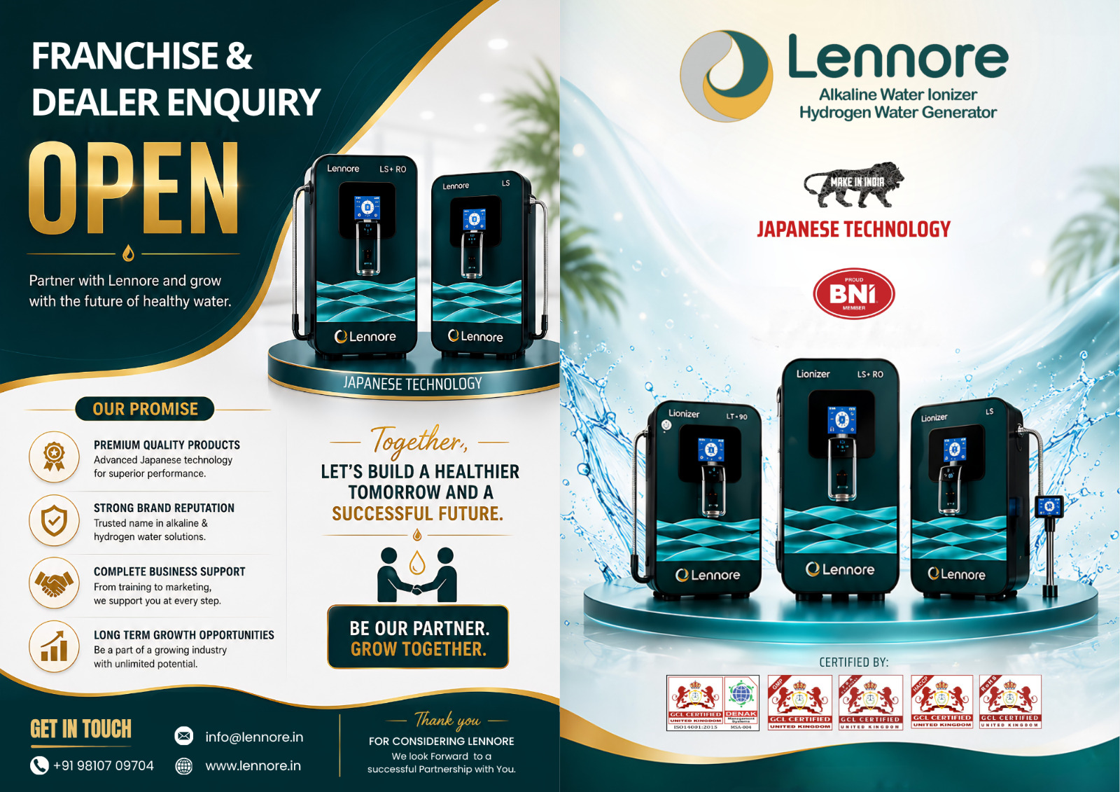 Lennore franchise flyer